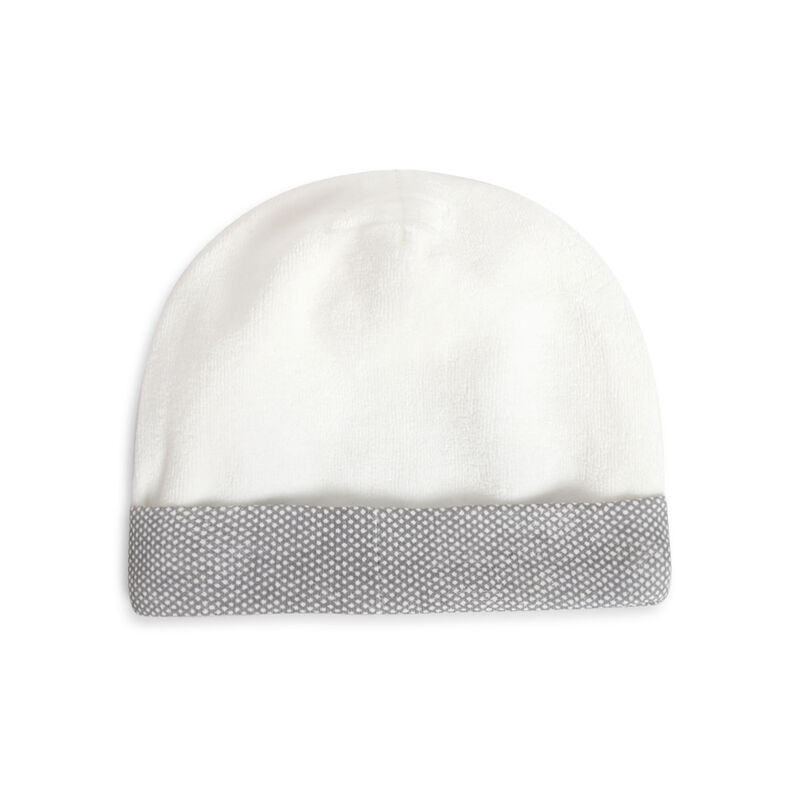 Boys White Solid Cap image number 1